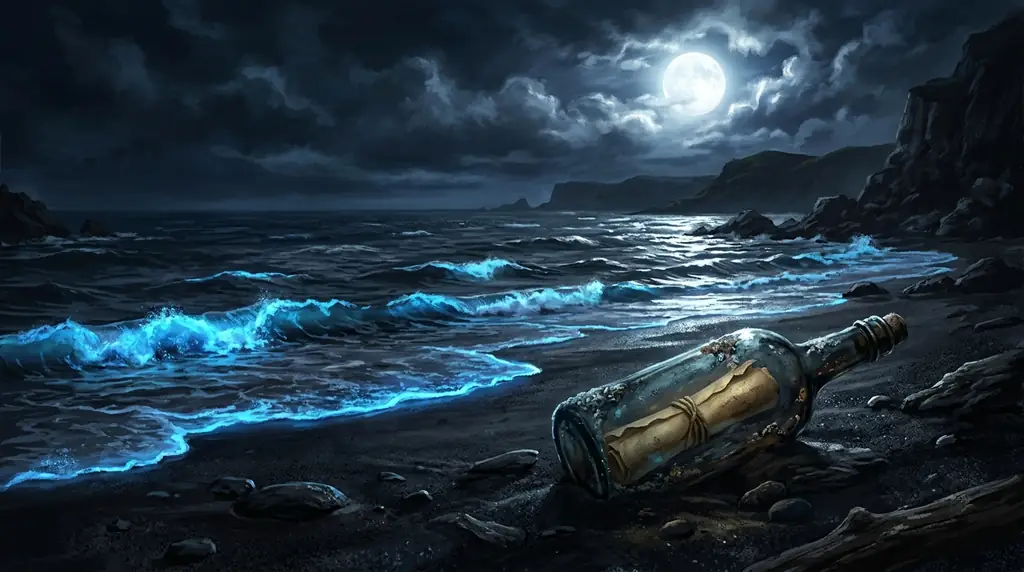 Dark waves background